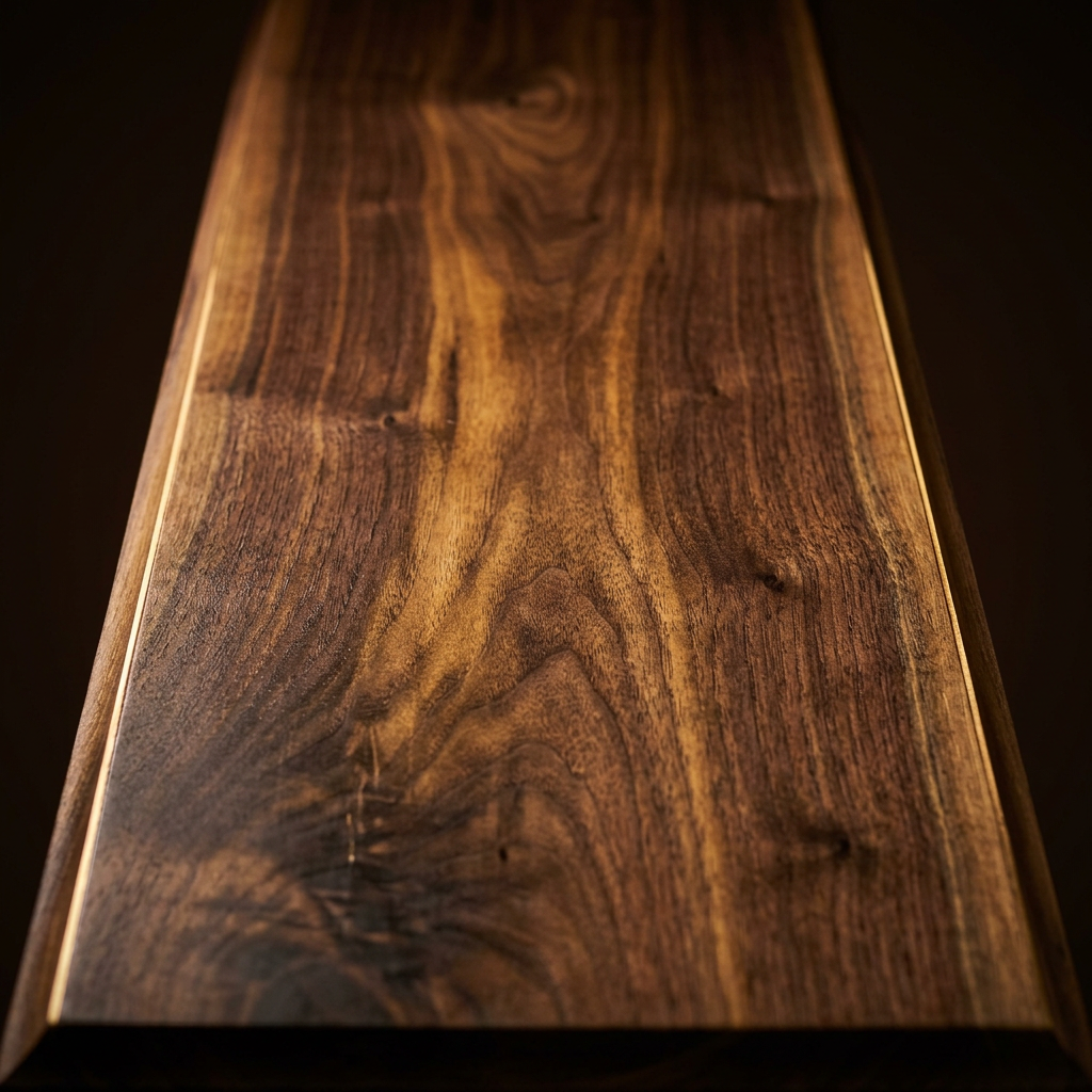 Smoked Walnut Plank Flooring Texture